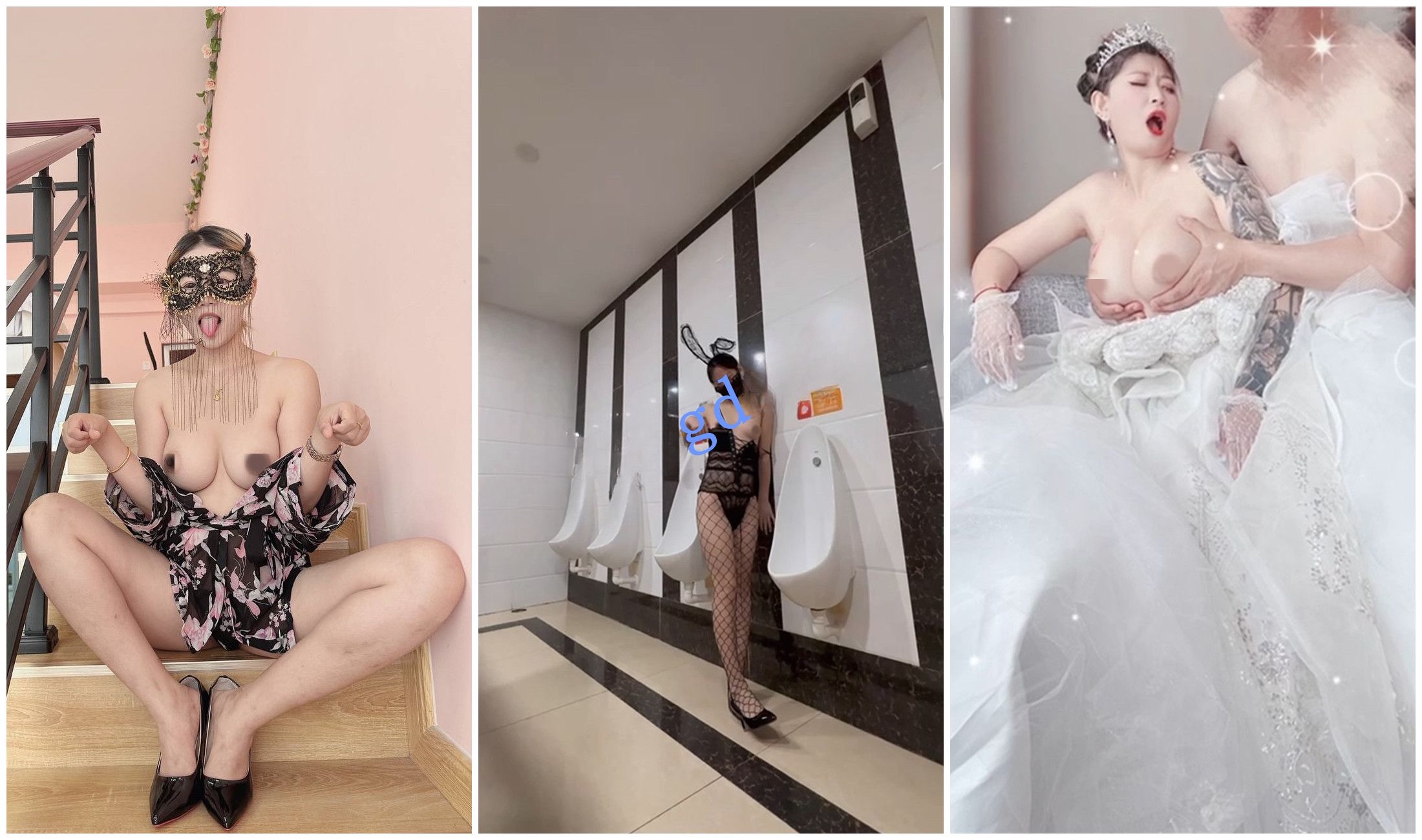 淫荡母狗 兔兔好闺蜜 健身婊 巨乳3P颜射野外婚纱唯美18V/800P/726.95M